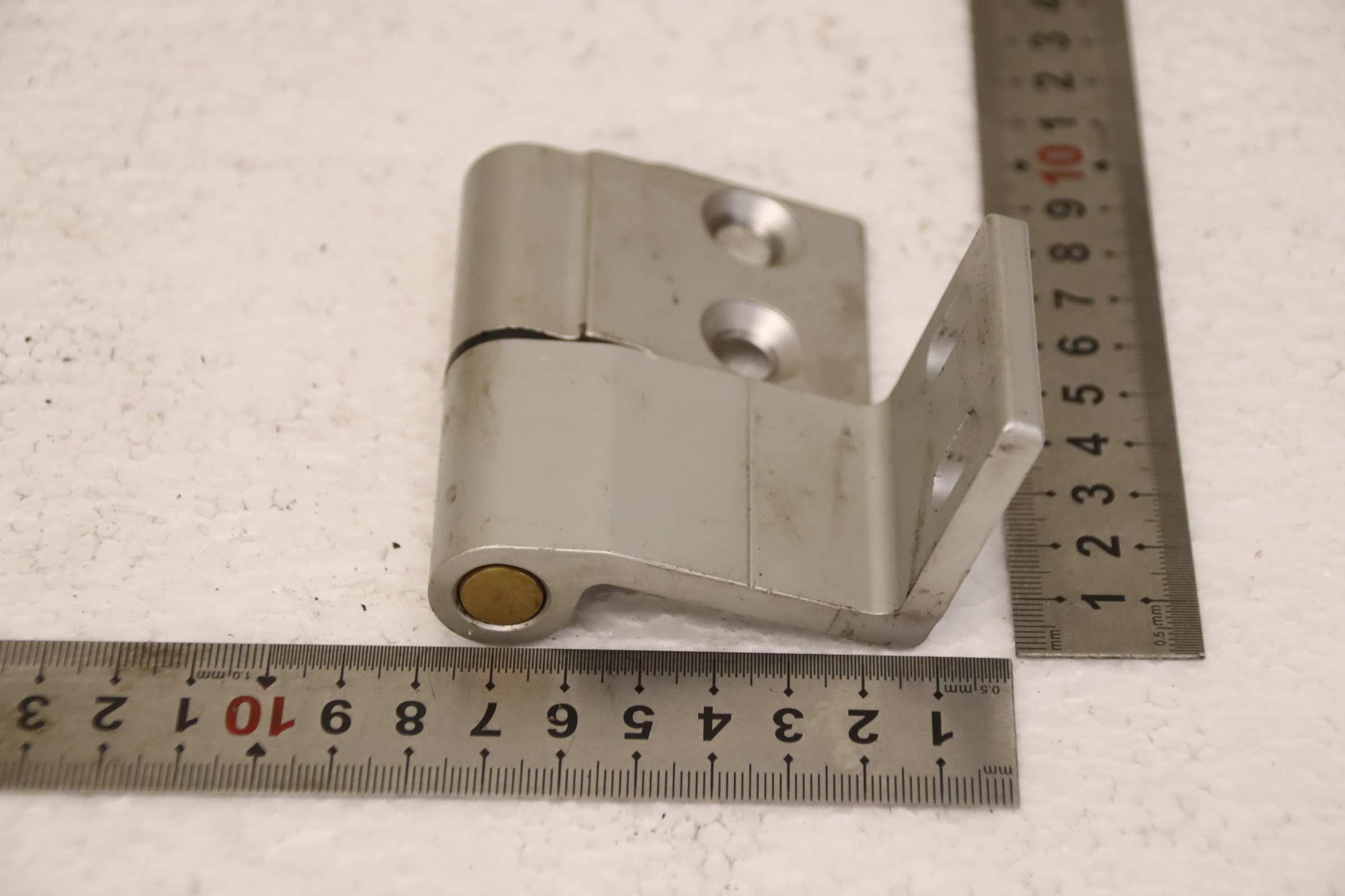 Scharnier aushängbar von Alu - 2-teilig Höhe 80 mm – Bild 3