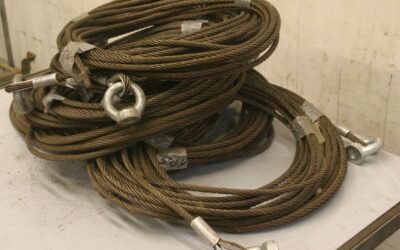 Kranseil Ø 10 mm 9,5 m von Stahl - Drallarm
