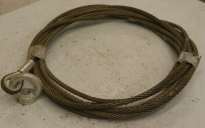 Kranseil Ø 10 mm 9,5 m von Stahl - Drallarm – Bild 3