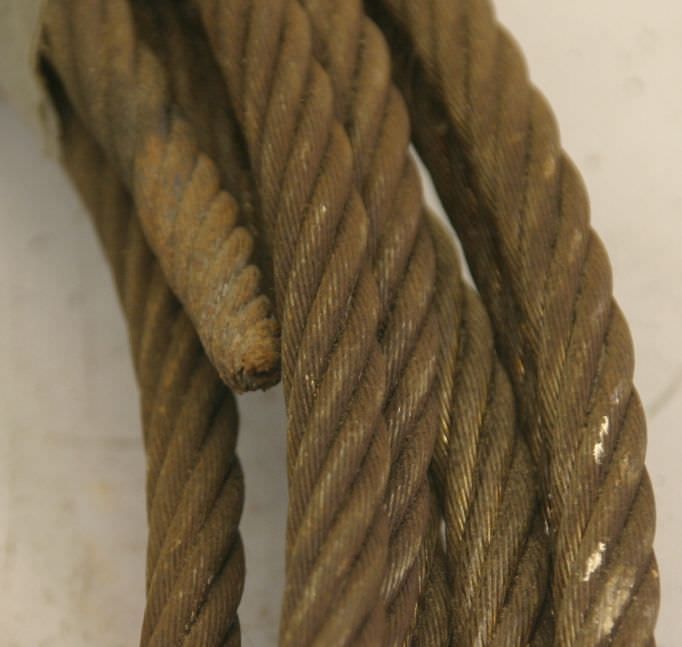 Kranseil Ø 10 mm 9,5 m von Stahl - Drallarm – Bild 6
