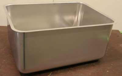Handwaschbecken von Edelstahl - Typ 600/450/H300 mm