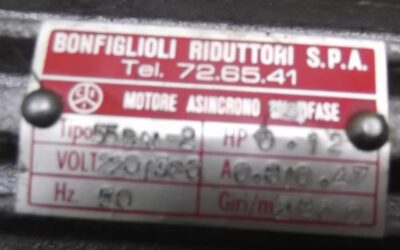 Getriebemotor 0,09 kW 234 U/min von Bonfiglioli** - MVF27/F – Bild 4