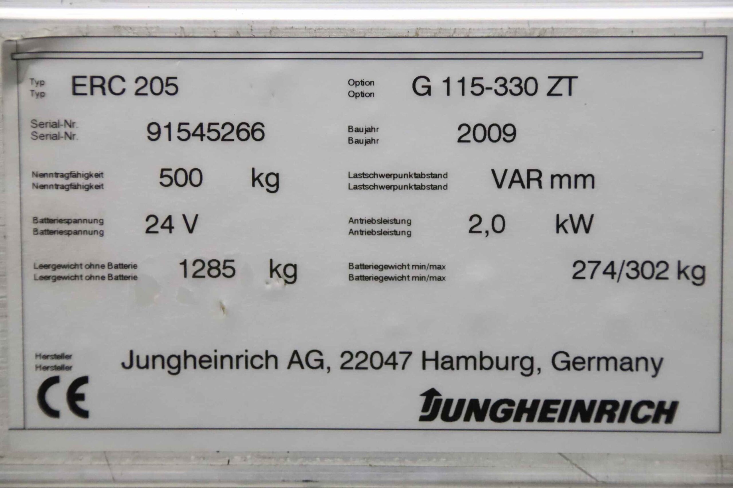 Steuerung von Jungheinrich - PM2402L/2 50306778 – Bild 7