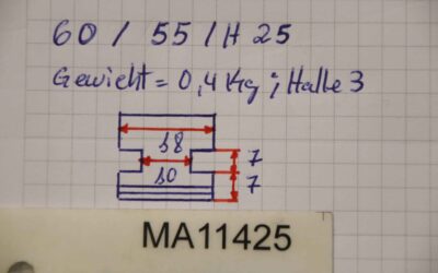 Wechselbacken Grundbacken von unbekannt - Breite 18 mm – Bild 7
