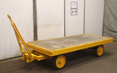 Alternative view of Schwerlast-Transportwagen 4,5 Tonnen von unbekannt** - 2500/1260/H550 mm