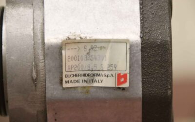 Hydraulikpumpe von Bucher** - AP200/8.5 S 259 – Bild 4