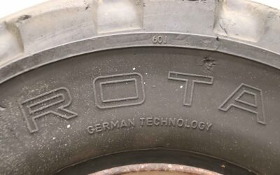 Vollgummi Reifen 2 Stück von Vorwerk Rota - 23x9-10  (225/75-10)  RIM 6.50 F-10 – Bild 8
