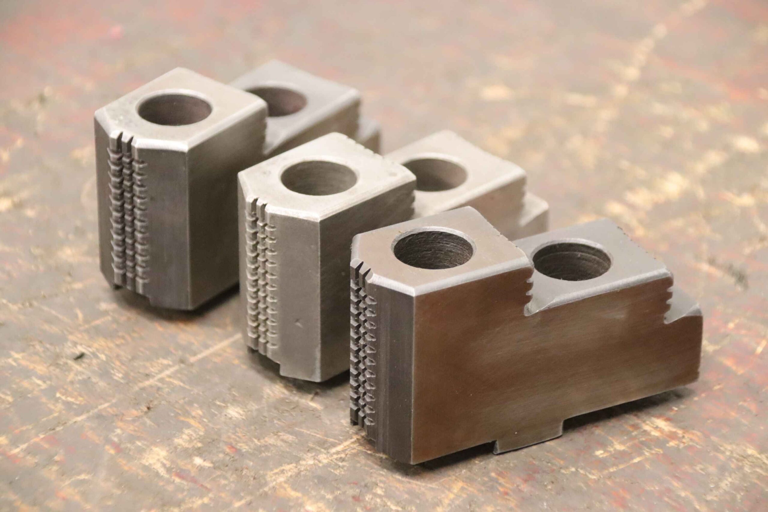 Wechselbacken Aufsatzbacken-Set von Forkardt - Breite 32 mm