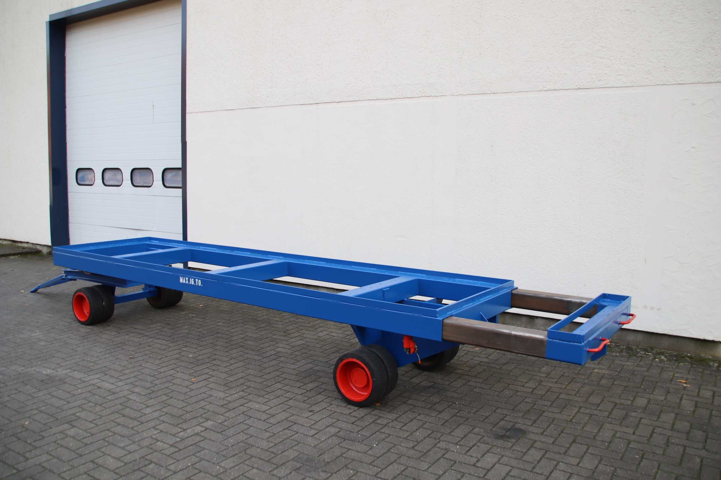 Schwerlast-Transportwagen 16 Tonnen von unbekannt - 6070/1325/H820 mm