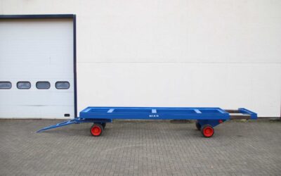Schwerlast-Transportwagen 16 Tonnen von unbekannt - 6070/1325/H820 mm – Bild 3