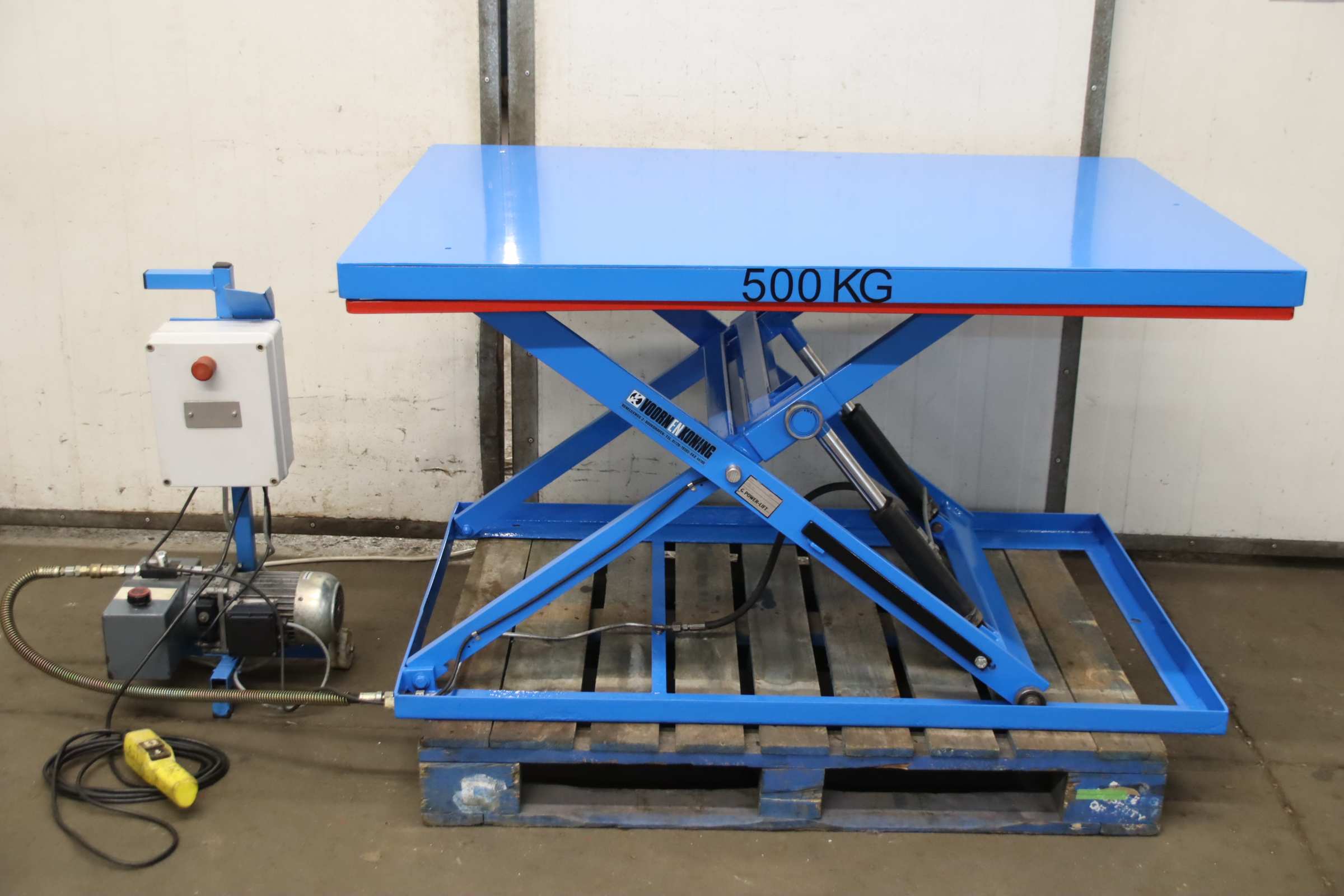 Scherenhubtisch 500 kg von G.POWER-LIFT** - SEL 5-803