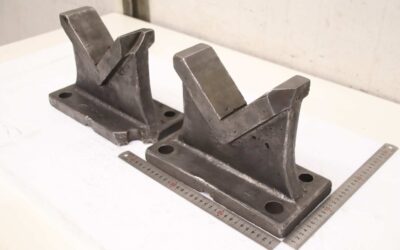 Prismenblock 90° 2 Stück von Stahl - 280/140/H200 mm