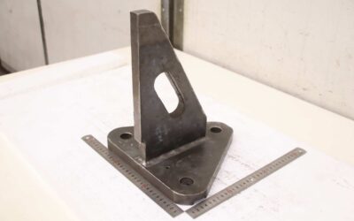 Aufspannwinkel mit Nut von Stahl - 280/250/H320 mm