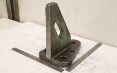 Aufspannwinkel mit Nut von Stahl - 250/160/H280 mm