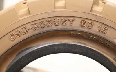 Vollgummi Reifen abriebfest von Continental** - 200/50-10/ 6.50 SC 15 RIM 6.50 F-10 – Bild 6