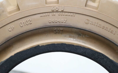Vollgummi Reifen abriebfest von Continental** - 200/50-10/ 6.50 SC 15 RIM 6.50 F-10 – Bild 7