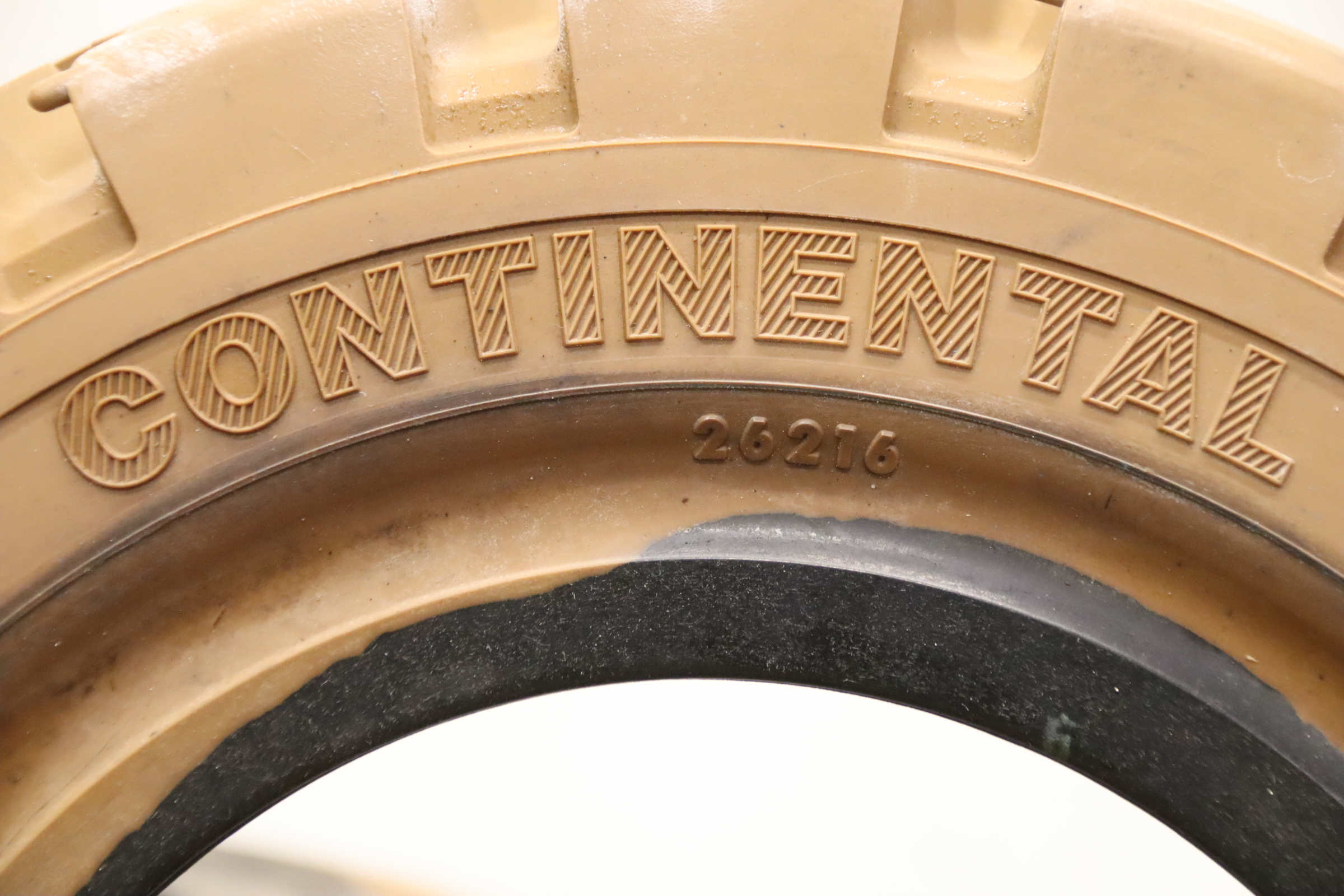 Vollgummi Reifen abriebfest von Continental** - 200/50-10/ 6.50 SC 15 RIM 6.50 F-10 – Bild 8