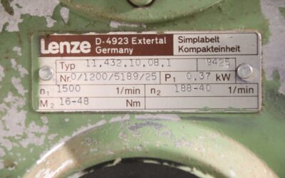 Rollenbahn angetrieben 10 bis 46 m/min von Gubisch - RF 3.0  250 x 2900 mm – Bild 9