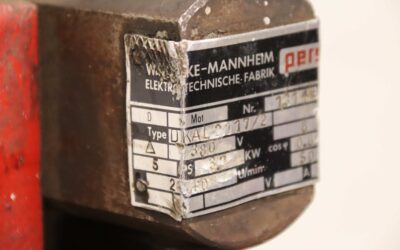 Bandschleifaggregat von Perske EHEMANN - Bandbreite  325 mm  DKAL 2117/2 – Bild 6