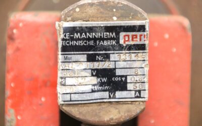 Bandschleifaggregat von Perske EHEMANN - Bandbreite  325 mm  DKAL 2117/2 – Bild 7