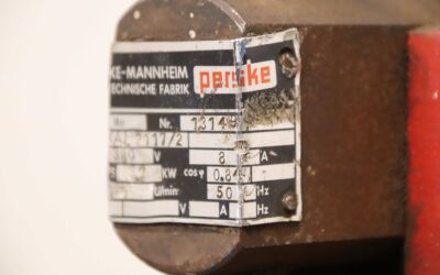 Bandschleifaggregat von Perske EHEMANN - Bandbreite  325 mm  DKAL 2117/2 – Bild 8