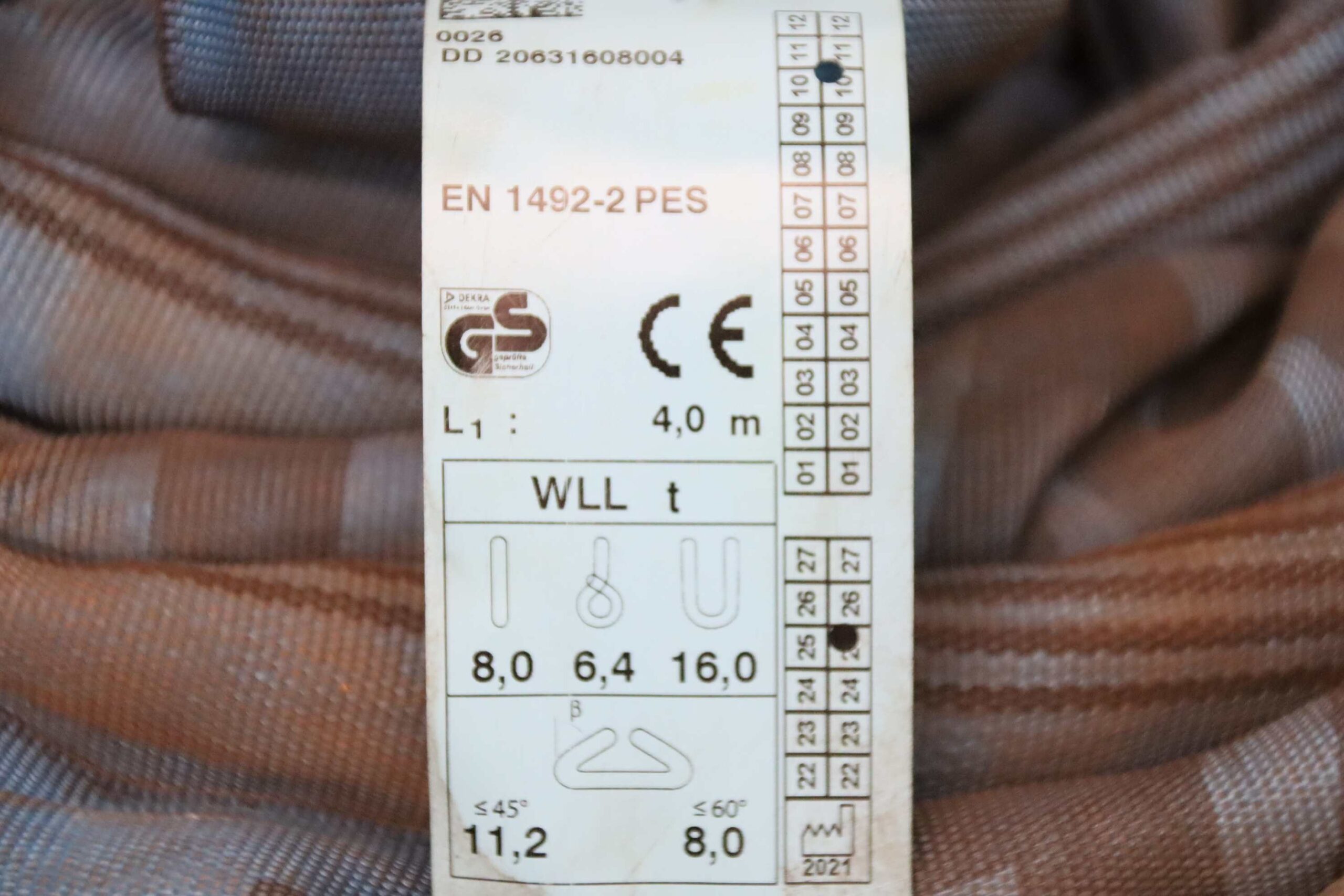 Rundschlinge 4,0 m von Dolezych - WLL 8.000 kg – Bild 4