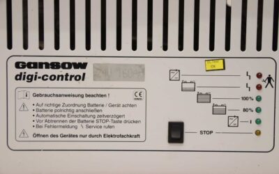 Ladegerät für Scheuersaugmaschine 24 V/24 A von Gansow - E 24/24 DIGI-CONTROL – Bild 5