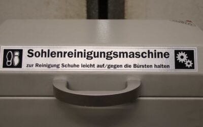 Sohlenreinigungsmaschine von Heute - Solamat 100 – Bild 9