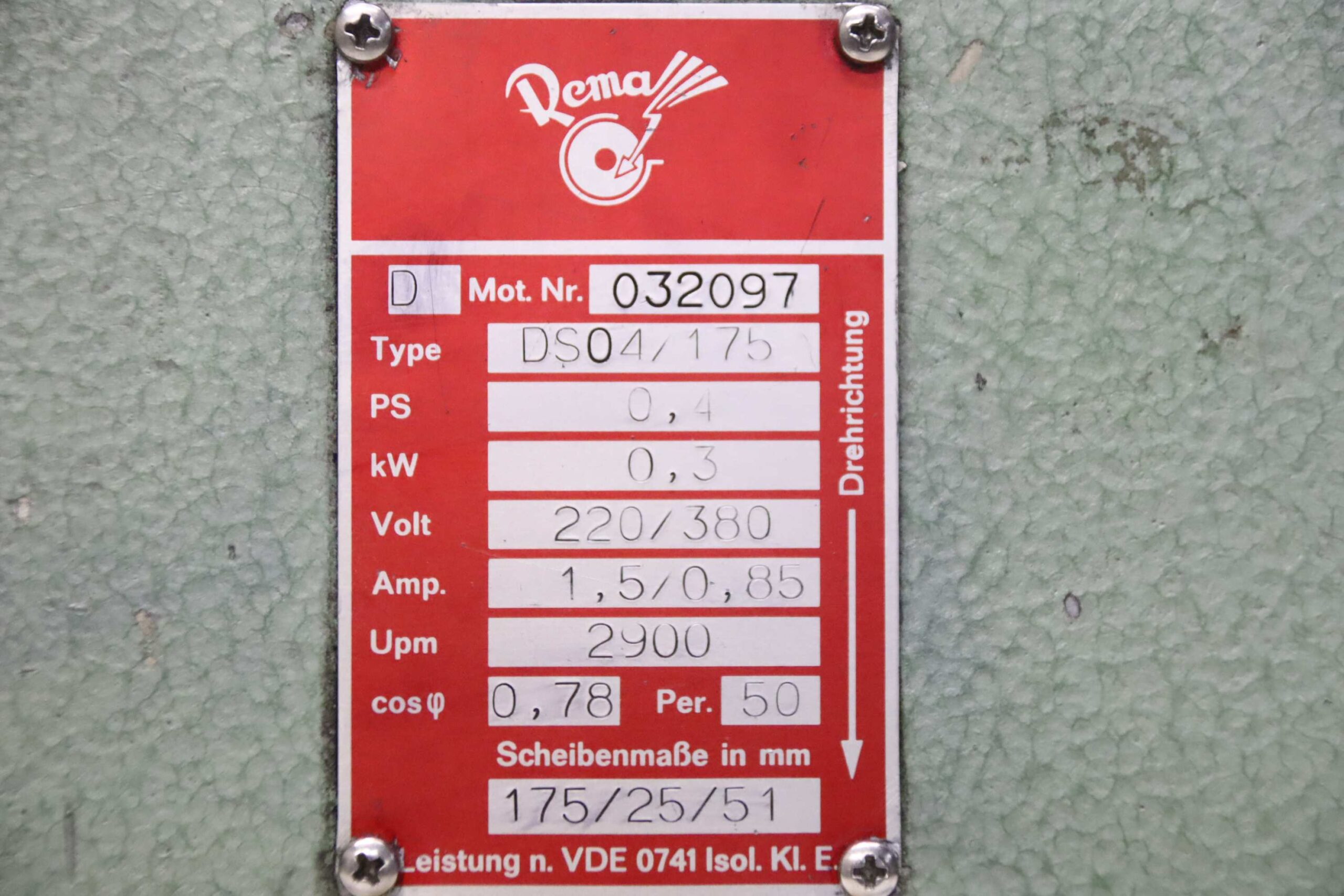 Doppelschleifbock von Rema - DS04/175 – Bild 4