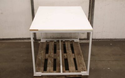 Untergestell Arbeitstisch von unbekannt - 1200/800/H720 mm – Bild 5