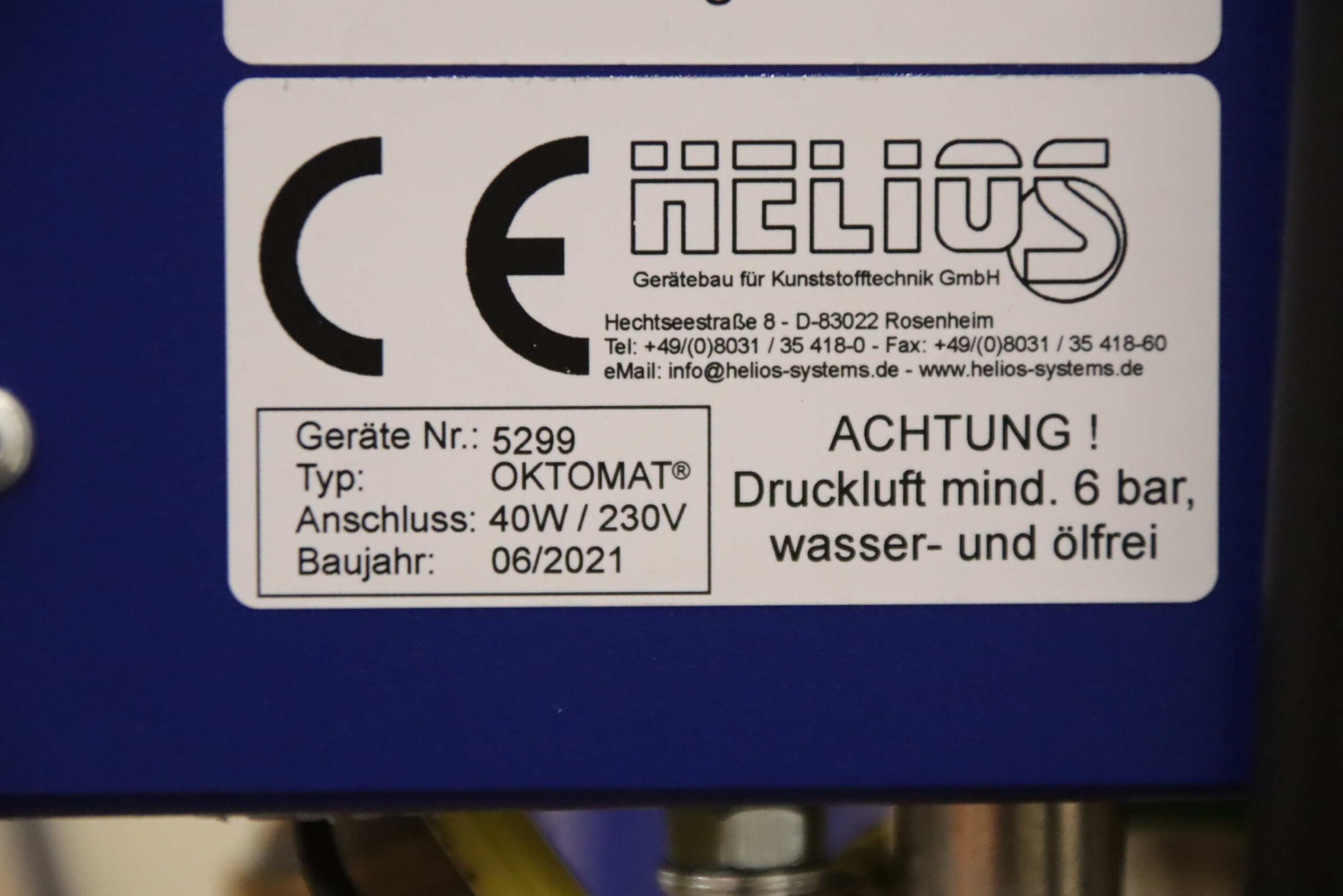 Entleerstation für Big Bag von Helios - OKTOMAT Eco Classic – Bild 2