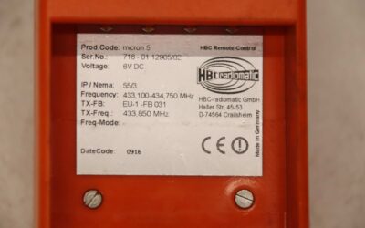 Funkfernsteuerung Kranbedienung von HBC radiomatic - FSE 716 micron 5 – Bild 9