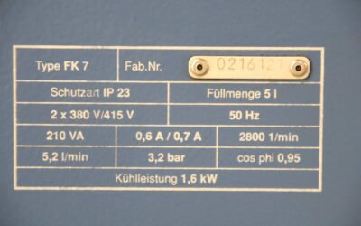 Kältekompressor von unbekannt - Cooling 7  FK 7 – Bild 4