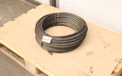 Kranseil Ø 16 mm 46,83 m von Siegener Seilwerk Link - blank / verzinkt