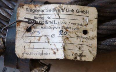 Kranseil Ø 13 mm 20 m von Siegener Seilwerk Link - blank / verzinkt – Bild 4