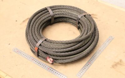 Kranseil Ø 13 mm 24 m von Stahl - Drallarm