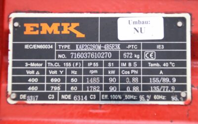 Hammermühle 45 kW von WIPA - MD 1250-3000/90/0,75/3R – Bild 6