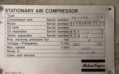 Ölkühler von AKG Atlas Copco - 1613 2726/653.92  GA 408 Pack – Bild 9