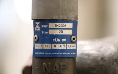 Druckluftbehälter von Atlas Copco - 19650295-49  GA 408 Pack – Bild 8