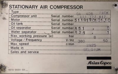 Öl-Luft-Trennsystem von Atlas Copco - 1615 2653  GA 408 Pack – Bild 7