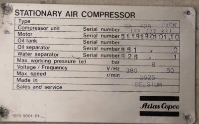 Differenzdruckschalter von Atlas Copco - 4 ADS-10  GA 408 Pack – Bild 7