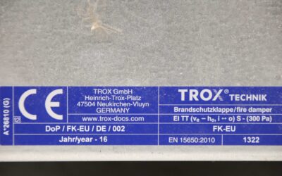 Brandschutzklappe von TROX - FK-EU  470x420x500 mm – Bild 4