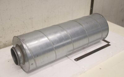 Rohrschalldämpfer von TROX - DN100  Ø 210/100 x 675 mm – Bild 2