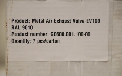 Tellerventil 7 Stück von unbekannt - EV100  Ø 140 mm – Bild 8