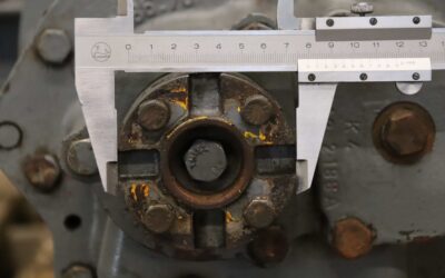 Schraubenblock Verdichterstufe aus Schraubenkompressor von Atlas Copco - GA 408 – Bild 11