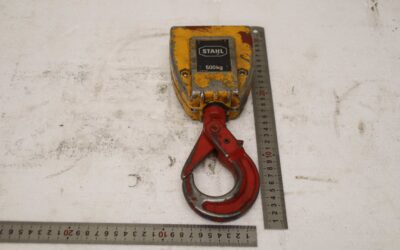 Kranhaken Unterflasche von Stahl - 500 kg – Bild 3