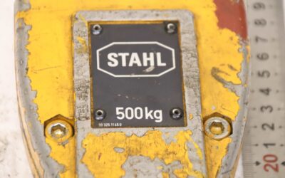 Kranhaken Unterflasche von Stahl - 500 kg – Bild 4