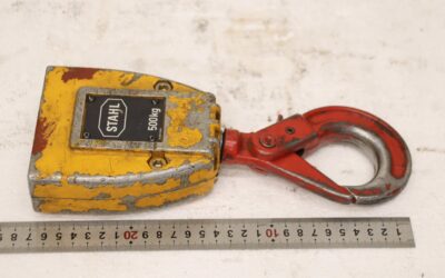Kranhaken Unterflasche von Stahl - 500 kg – Bild 5