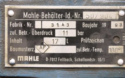 Schraubenkompressor 1,48 m³/min von Mahle - MSK G11 – Bild 11