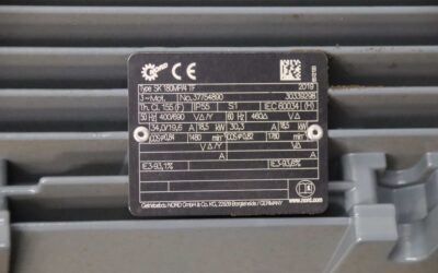 Getriebemotor 18,5 kW 22 U/min von NORD DRIVESYSTEMS - SK7382AZH-180MP/4 TF – Bild 6